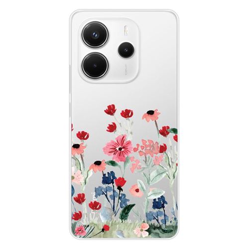 Coque en silicone - Compatible Xiaomi Redmi Note 14 4G - design printemps en fleurs