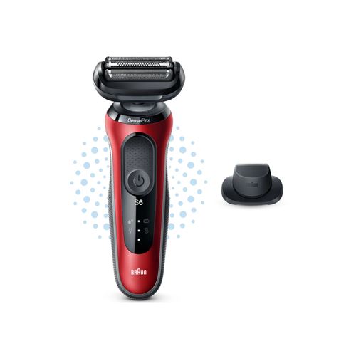 Braun - Shaver Series 6 61-R1200S - Red