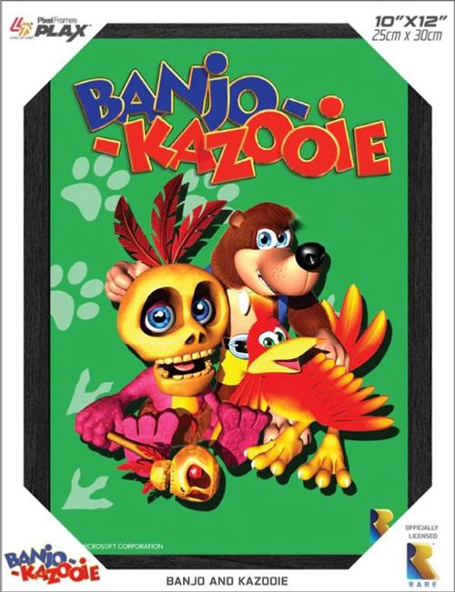 Pixel Frames Plax Banjo-Kazooie - Lenticular Frame