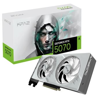 KFA2 GeForce RTX 5070 1-Click OC White - 1