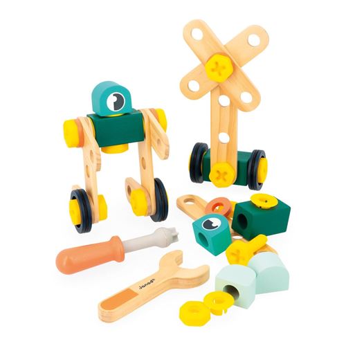 Non Communiqué Multicolore Baril 50 Pieces Brico Kids - Jeu De Construction