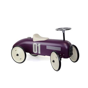 Porteur en métal : Vintage aubergine - 1
