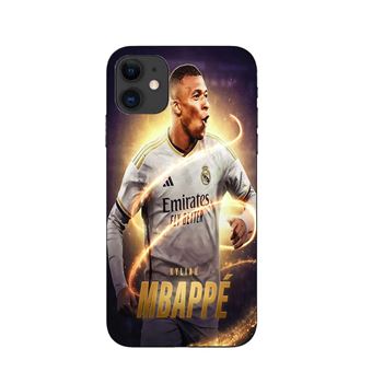 Coque pour iPhone 12 Kylian Mbappe Real Madrid Wallpaper - 1