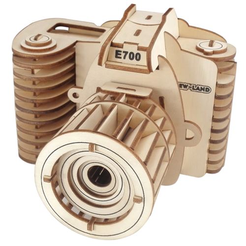 Puzzle 3D 57 pièces - La caméra
