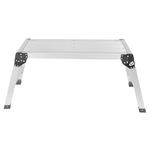 Echelle Pliable Portative D Etape De Plate Forme De Travail Alliage D Aluminium Pour Entretien A La Maison De Decoration Echelles Et Echafaudages Achat Prix Fnac