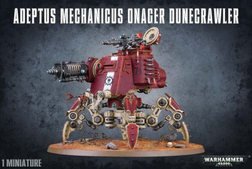 Games Workshop Warhammer 40K - Adeptus Mechanicus Onager Dunecrawler - Image 1
