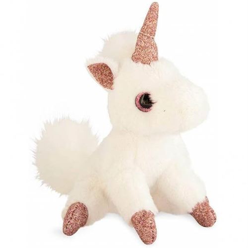 Histoire d'Ours Porte Clé Licorne Rose