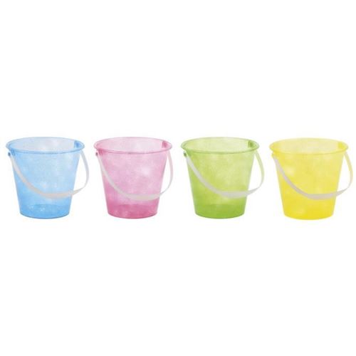 ECOIFFIER SUMMER Seau Paillete 17 cm - Modele aleatoire