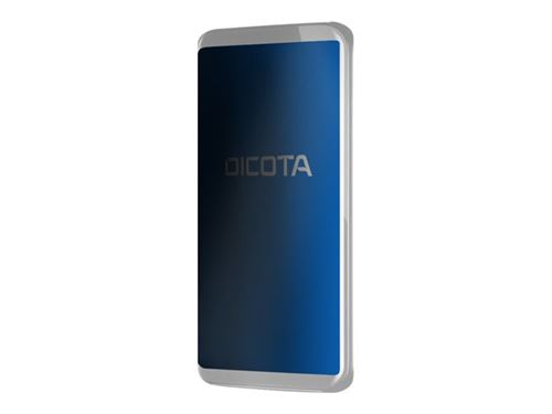 DICOTA Secret - Protection d'écran pour téléphone portable - avec filtre de confidentialité - à double sens - adhésif - noir - pour Apple iPhone XS Max