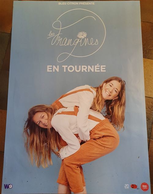 Les Frangines - En Tournée - 70x100cm - Affiche