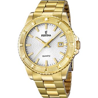 Montre Femme Festina F16682/1 Bracelet Doré En Acier Inoxydable - Montre à  quartz - Achat \u0026 prix | fnac