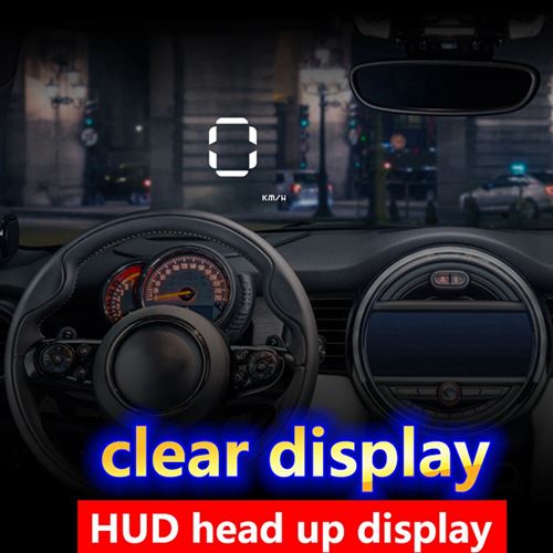 Acheter Affichage tête haute HUD pour voiture, LCD, OBD