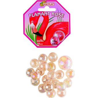 20 avec 1 billes flamand rose - 1