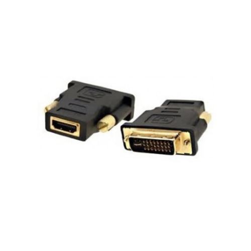 3GO ADVIMHDMIH-Adaptateur pour (M-Câble DVI HDMI mâle/femelle Noir,)
