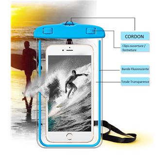 32 sur Sac Waterproof Noir pour LG V30 Q6 G6 G5 G4 G3 G2 K10 K8
