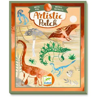 Dessin et coloriage enfant Djeco Artistic Patch Dinosaurus
