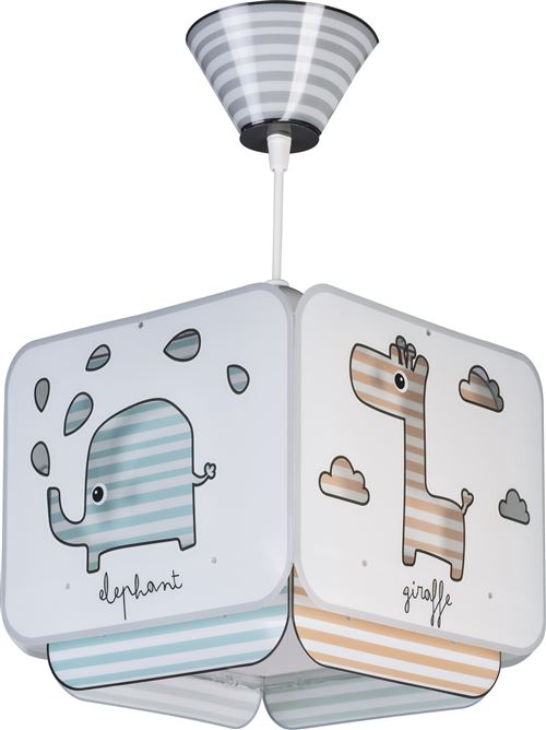 Dalber suspension Baby Zoo 21,5 cm blanc