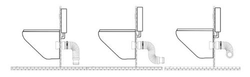Pipe extensible souple sp&eacute;ciale BATI - Sp&eacute;icale Bati support