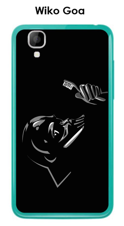 Coque Wiko Goa design dark-tees