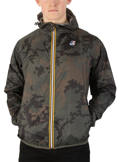 K-Way Homme Le Vrai 3.0 Claude Veste, Vert