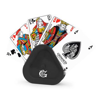 Porte cartes Grimaud sous étui carton pegboardable