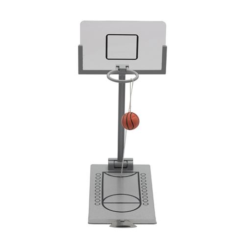 Jouet de décompression bureau machine tir se pliant bureau jeu basket-ball - Blanc