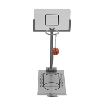 Jouet de décompression bureau machine tir se pliant bureau jeu basket-ball - Blanc - 1