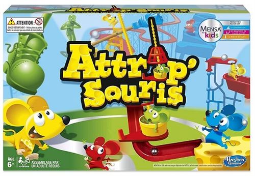 Attrap souris pieges et cascades de folie - jeu de societe action - enfant 6 ans+