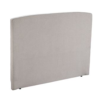 Tête de lit déco galbée chenillé lin 180 - Epeda - 1
