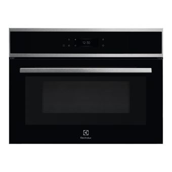Electrolux Serie 600 EVM8E08WX - Four combiné - intégrable - niche - largeur : 56 cm - profondeur : 55 cm - hauteur : 44.4 cm - inox