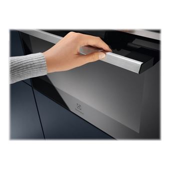 Electrolux Serie 600 EVM8E08WX - Four combiné - intégrable - niche - largeur : 56 cm - profondeur : 55 cm - hauteur : 44.4 cm - inox