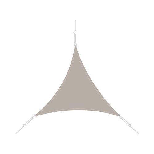 Easy Sail - Voile d'ombrage triangle 5x5x5m Taupe