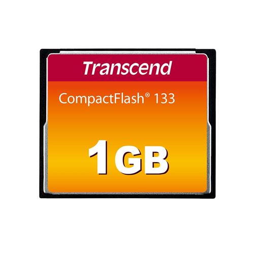 Transcend - Carte mémoire flash - 1 Go - 133x - CompactFlash