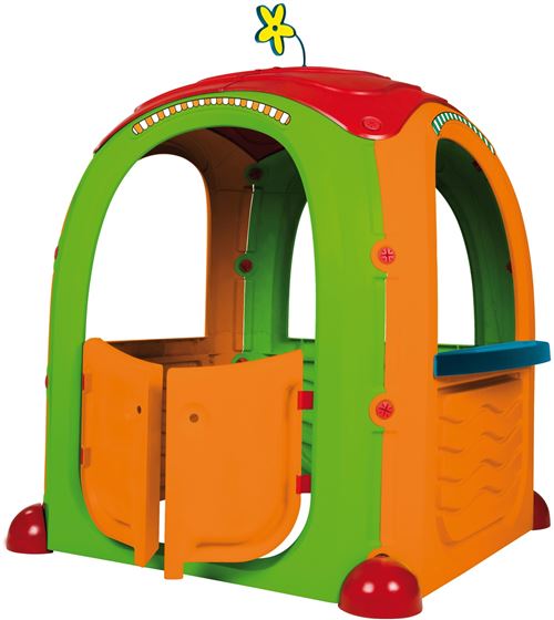 Paradiso Toys playhouse Cocoon94 x 125 cm vert/orange/rouge