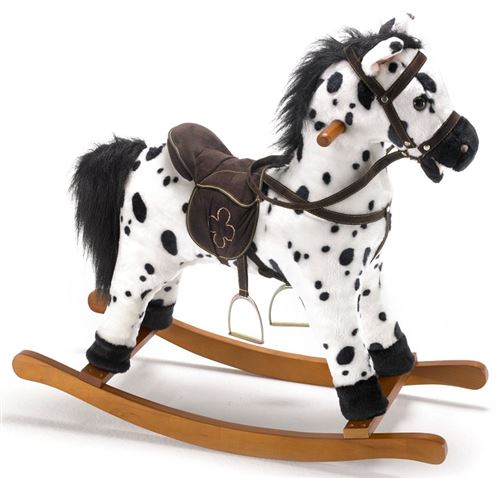 Bayer - chic 2000 - 40506 - cheval à bascule avec sons - hauteur selle : 46 cm