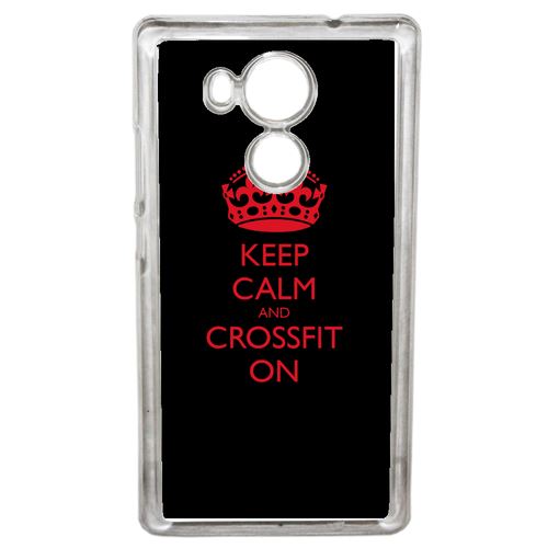Coque Citation Crossfit Red Compatible Mate 8 Transparent