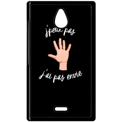 Coque Nokia X1 01 J Peux Pas J Ai Pas Envie