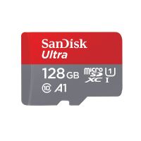 Carte Mémoire SanDisk Ultra MicroSDXC UHS-I 128 Go avec Adaptateur microSD, microSDHC et microSDXC