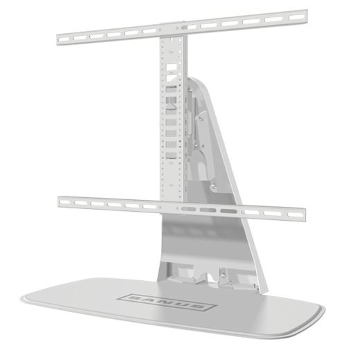 Sanus Wstv1 pivotant universel support TV pour écrans 32–152,4 cm et Sonos Playbase/Playbar – Blanc