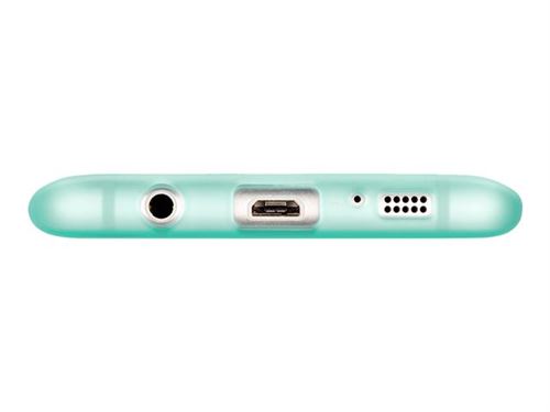 Artwizz Rubber Clip - Coque de protection pour téléphone portable - revêtement en caoutchouc - menthe - pour Samsung Galaxy S7