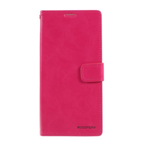 Etui en PU lune bleue rose pour votre Samsung Galaxy M20