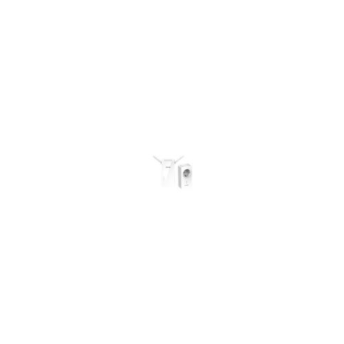 D-Link PowerLine AV1000 WiFi AC Starter Kit - Bridge - GigE, HomePlug AV (HPAV) 2.0, IEEE 1901 - 802.11a/b/g/n/ac - Dual Band - aansluitbaar aan muur