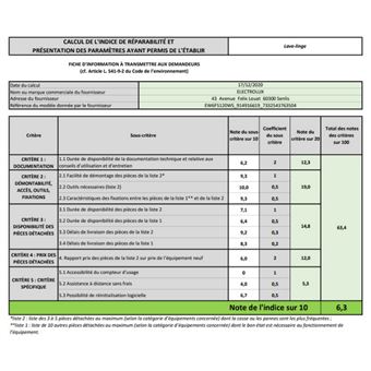lave-linge hublot 10 kg 1400 tours/min - ew6f5120ws