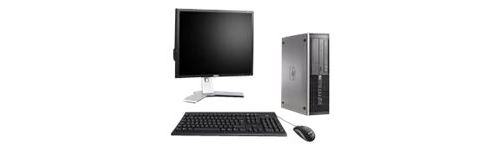 HP Elite 8200 - SFF - Core i5 2400 / 3.1 GHz - RAM 8 Go - HDD 2 To - DVD - HD Graphics 2000 - GigE - Win 10 Pro 64 bits - moniteur : LCD 19"