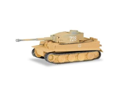 Miniatures montées - Tank Tiger Hybrid 1/87 Herpa