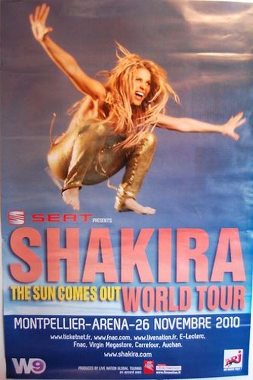 Shakira - 80x120 cm - AFFICHE / POSTER