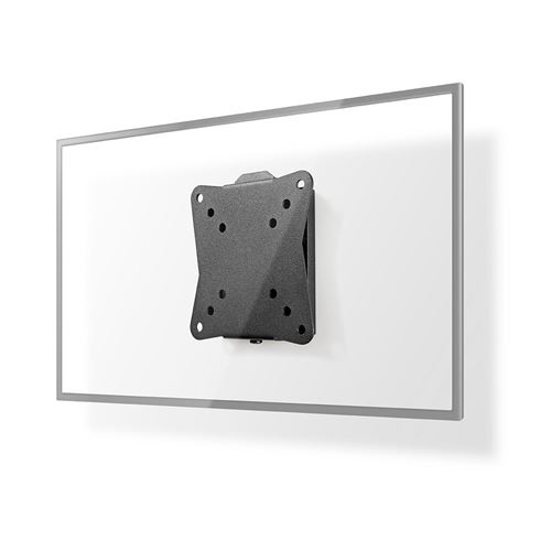 Nedis TVWM1010BK Support Mural Fixe pour TV | 13-27 | Max. 30 kg | Distance par Rapport au Mur de 20 mm