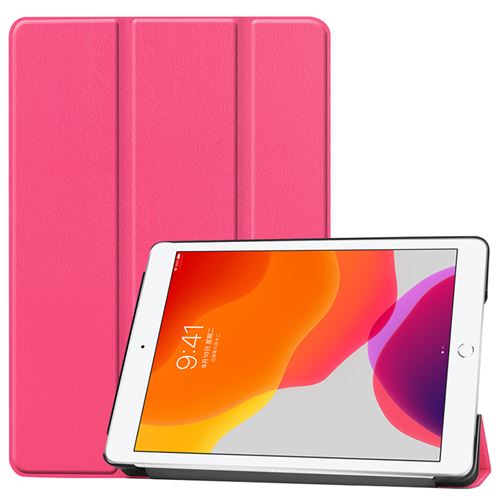 Etui pochette de protection Smartcover rose pour Apple iPad 8 generation 2020 10,2 pouces / iPad 9 generation 2021 10.2
