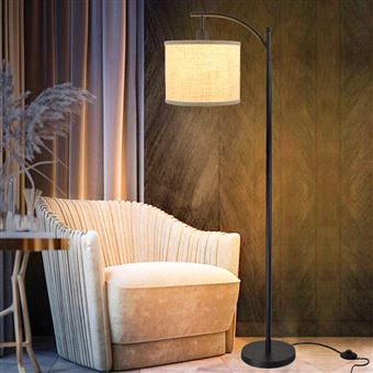 Lampadaire LED lampadaire salon lampe design interrupteur à pied