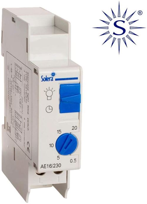 Minutero échelle automatique - 1 module din